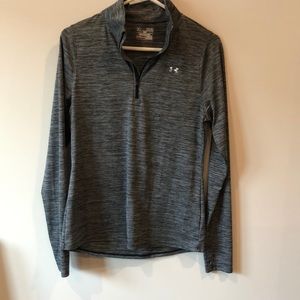 NWOT medium UA heat gear 3/4 zip